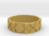 Futuristic Rhombus Ring Size 13 3d printed 