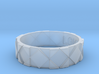 Futuristic Rhombus Ring Size 14 3d printed 