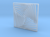 Twist Illusion Pendant 3d printed 