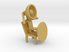 Lala - Relaxing in chair - DeskToys 3d printed 