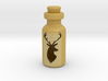 Small Bottle (deer Head) 3d printed 