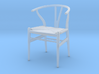 Hans Wegner Wishbone Chair - 1/18 Lundby Scale 3d printed 