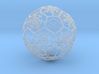 iFTBL Xmas Snow Ball / The One - Ornament 60mm ' 3d printed 