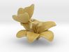 Butterfly And Lily Flower 1 Rock - S 3d printed 