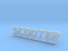 Majestic Scooter Bumper Cars Sign HO 1/87th 3d printed 