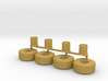HO scale heavy Equipment Tires 01 3d printed 