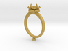 CC162 - Engagement Ring Design 3D Printed Wax . 3d printed 
