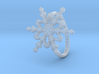 Snowflake Ring 2 d=16.5mm h21d165 3d printed 