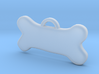 Bone Tag For Dog Customizable 3d printed 