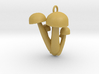 Bunapi Life-Size Mushroom Charm / Pendant 3d printed 