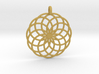 14 Ring Pendant - Flower of Life 3d printed 