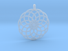 14 Ring Pendant - Flower of Life 3d printed 