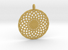 18 Ring Pendant - Flower of Life 3d printed 