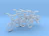 HO Scale BMX Bikes- 4 pack 3d printed 