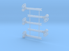S Scale 3Pos. TO Semaphore Fishtail 3d printed 