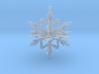 Snowflake , Christmas ball  3d printed 