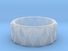 Diamond Ring V2 - Curved 3d printed 