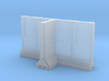 Concrete Retaining Wall - T Configuration 3d printed 