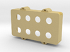 Thick Modified MusicMan Bass Humbucker Cover 3d printed 
