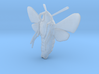Hummingbird Hawk-Moth Pendant (solid version) 3d printed 