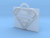 Superman logo 3d printed 