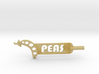 Peas Plant Stake 3d printed 