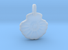 Shell Pendant Charm 3d printed 