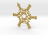 Mason snowflake ornament 3d printed 