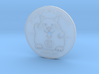 Lucky Cat Coin 3d printed 