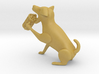 Drinking dog 3d printed 