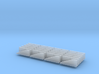 HO scale Jersey Barrier  20 each 10 ft 3d printed 