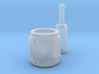 Pot and Bottle set 3d printed 