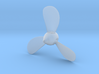 Titanic Starboard 3 Bladed Propeller  Scale 1:150 3d printed 