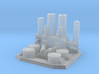 The gas refinery plant 3d printed 