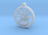 Gerbil Wheel Pendant 3d printed 