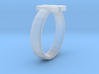 Roman numeral ring 3d printed 