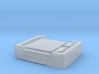 HO Scale Double Bed 3d printed 