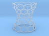 Hex Grid Vase 3d printed 