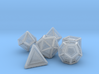 Polyhedral Dice Set 3d printed 