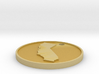 Customizable Coin Tag: California Edition 3d printed 