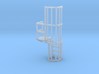 Ladder Cage Platform Left 3d printed 