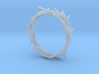 barbed ring 3d printed 
