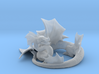 Finned Dragon 3d printed 