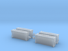 #1 Ballast gate Miner type long O scale 3d printed 