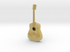 1:12 Scale Acoustic Guitar 3d printed 