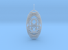 Aura Glow (Seed of Life & Crystal, Double-Domed) 3d printed 