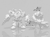 Goblin Dreadnought Armor 6mm Infantry miniatures 3d printed 