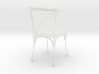 Miniature Industrial Dining Chair 3d printed 