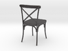 Miniature Industrial Dining Chair 3d printed 