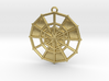 Rejection Emblem 10 Medallion (Sacred Geometry) 3d printed 